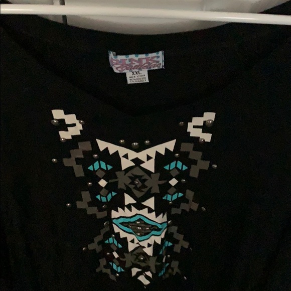 Pink Cadillac V-Neck Shirt - Picture 2 of 2